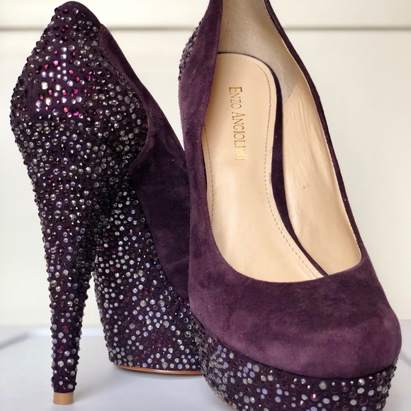 Suede platform pump - Picture 1 of 5